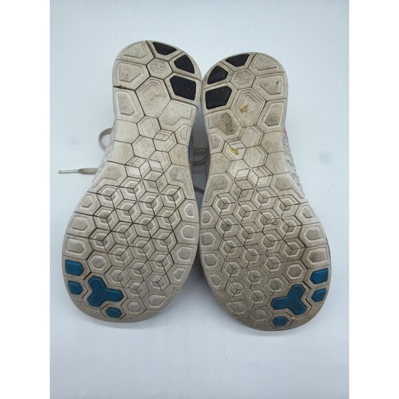 Nike Flyknit Free 3.0 Multicolor Running Shoes - Size 7.5 / Women's - Picture 6 of 6